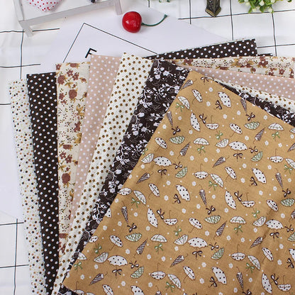 Printed Cotton Fabric Squares 25×25cm — Sewing, Quilting, Patchwork & DIY Handmade Craft Material