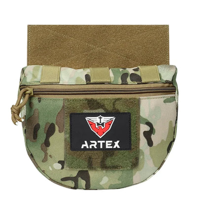 JPC/CPC Tactical Chest Pouch – Large Sub-Pouch MOLLE Expansion for Vest & Lower Belly Storage