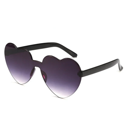Women’s Fashion Heart-Shaped Glasses Watch - Nighttime Light Diffraction to Heart Shape, Stylish Female Sunglasses