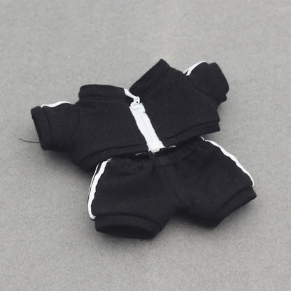 Fashion Sports Outfit for 15cm/17cm Labubu Dolls – Peaked Cap Suit Ropa Labubu Doll Clothes Accessories