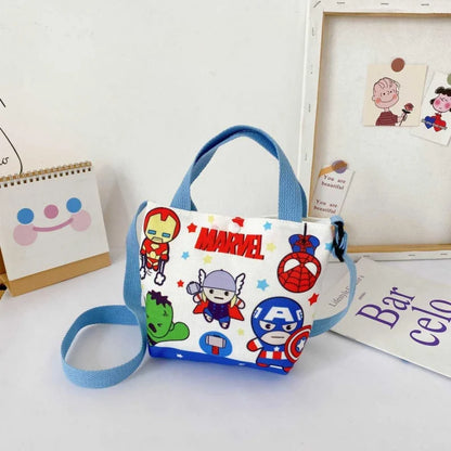 Disney Mickey Canvas Shoulder Bag – Lightweight Large Capacity Tote Handbag with Adjustable Strap for Women, Work, Travel & Weekend Use