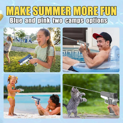 High-Pressure Non-Electric Summer Water Gun – Full Automatic Pistol for Kids, Boys, Girls & Adults