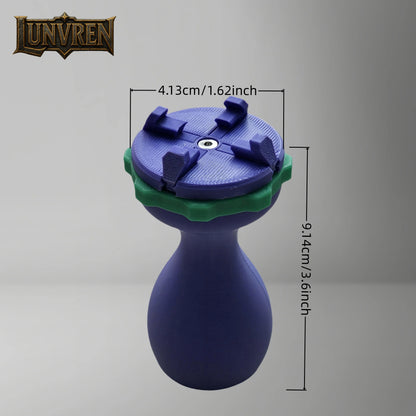 Ergonomic Miniature Painting Handle – Compatible with 20–50mm Bases for 40K, D&D & Tabletop Hobby Miniature Painting