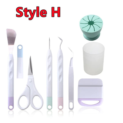 Portable Vinyl Weeding Tools Kit – DIY Craft Tool Set for Silhouette Cameo & Cricut Machines