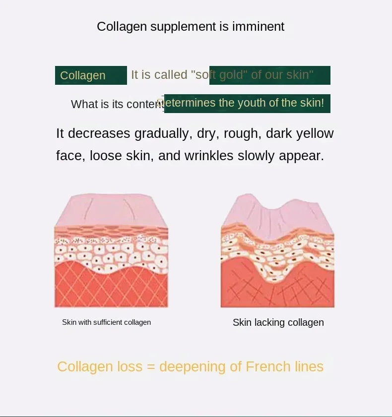 TikTok Hot Sale Seaweed Collagen Crystal Mask – Replenishing Fruit Jelly Skin Care, Transparent Masque