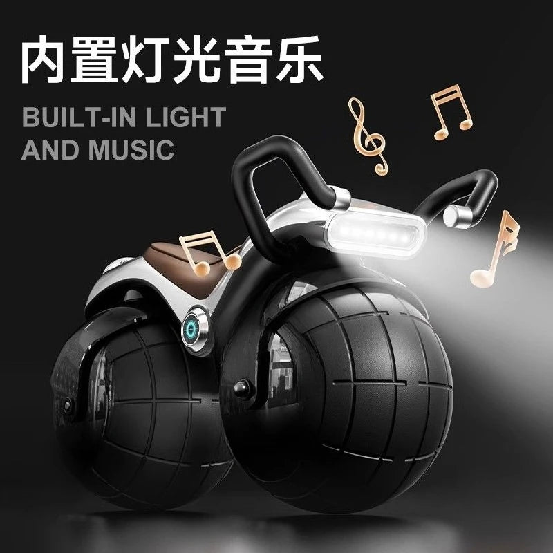 Peanut Twist Ride-On Car - 2-in-1 Rocking Toy with Anti-Rollover Design for Boys & Girls Ages 3+