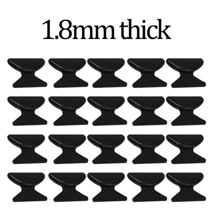 Transparent Anti-Slip Glasses Nose Pads - Self-Adhesive, Long-Lasting Nose Holders for Eyeglasses & Spectacles