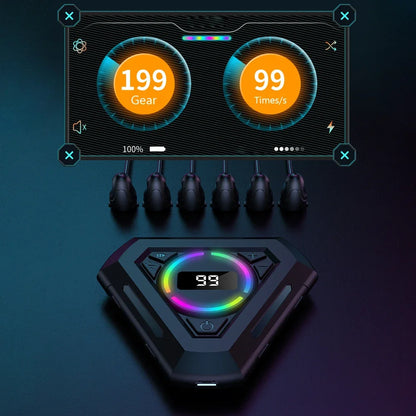 Mobile Phone Screen Auto Clicker – Adjustable Speed Silent Tapper for Games, Live Broadcasts & Likes Rewards