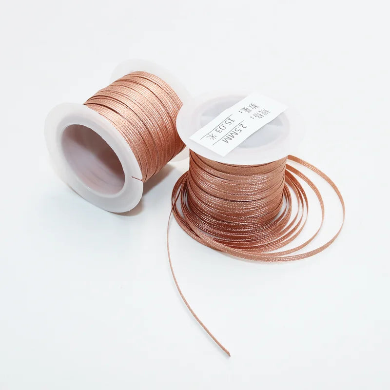 15/8M Solder Wick Desoldering Copper Braid — 2/2.5/3.0mm PCB & BGA Tin Removal Tool