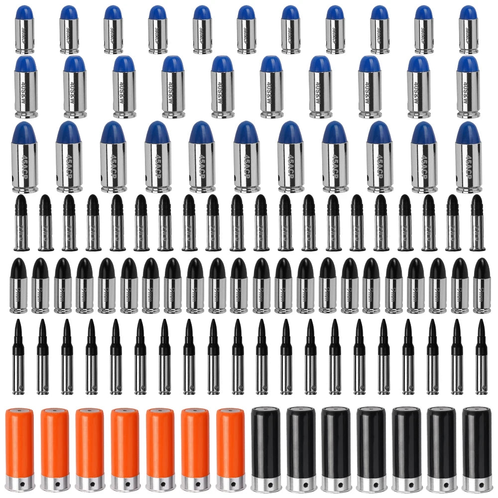 22LR Dummy Rounds — Practice Training Bullets, 6 or 12PCS for Safe Shooting Practice