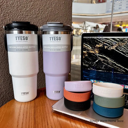Universal Silicone Anti-Slip Bottom Cover – Sleeve for Tyeso Water Bottle (71mm to 77mm Diameter)