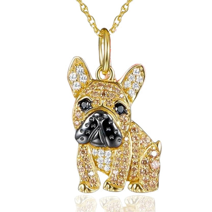 Schnauzer Dog Pendant Necklace – Cute & Elegant Puppy Jewelry for Women, Perfect Gift for Dog Lovers