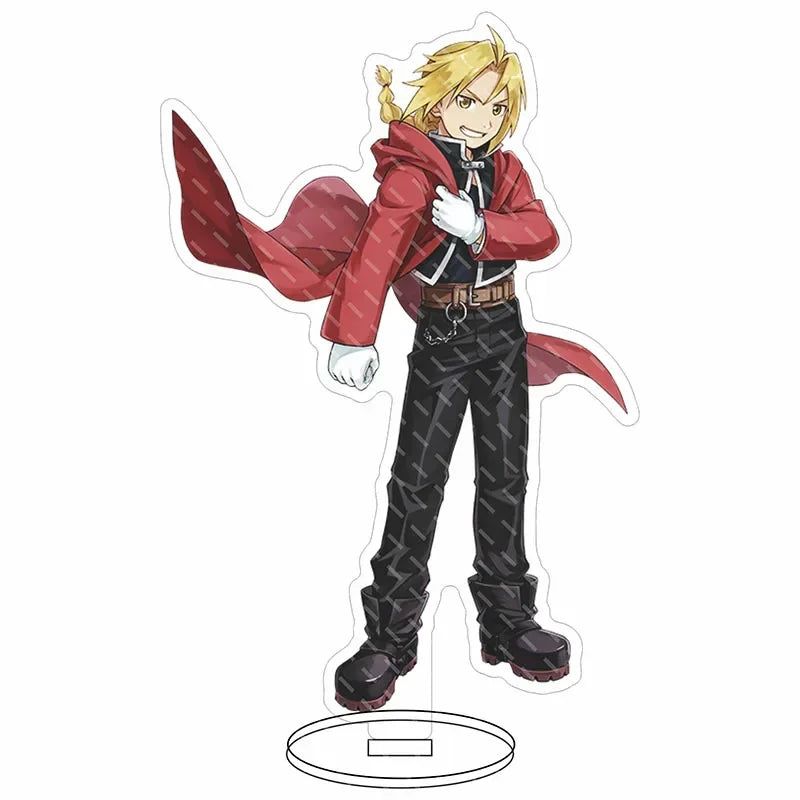 Fullmetal Alchemist Acrylic Stand — 15cm Anime Action Figure PVC Desktop Model Toy Gift