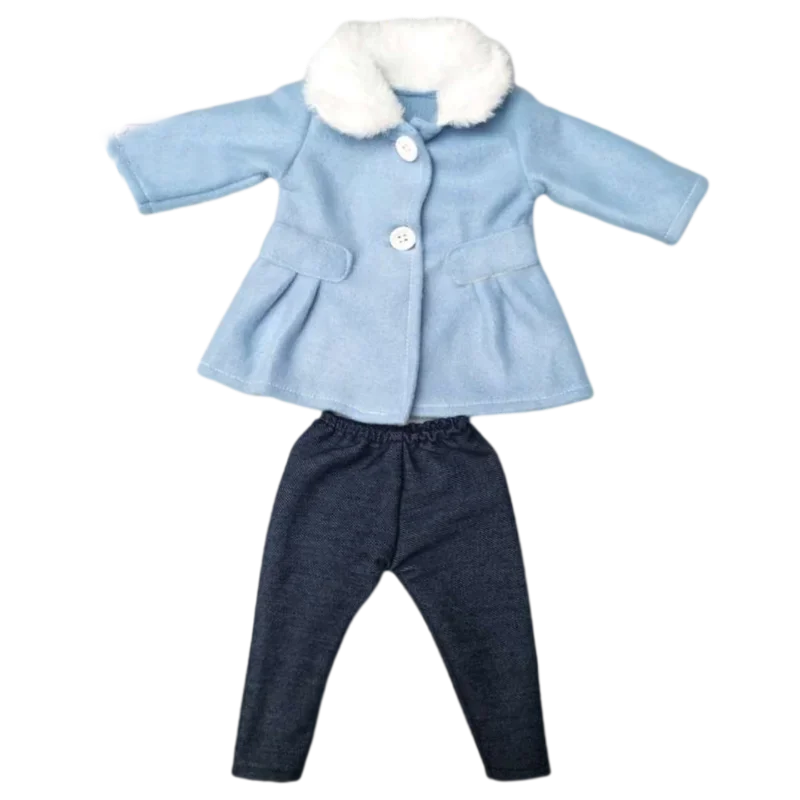 18" American Doll Clothes Set — Jacket and Pants Outfit for Baby Dolls