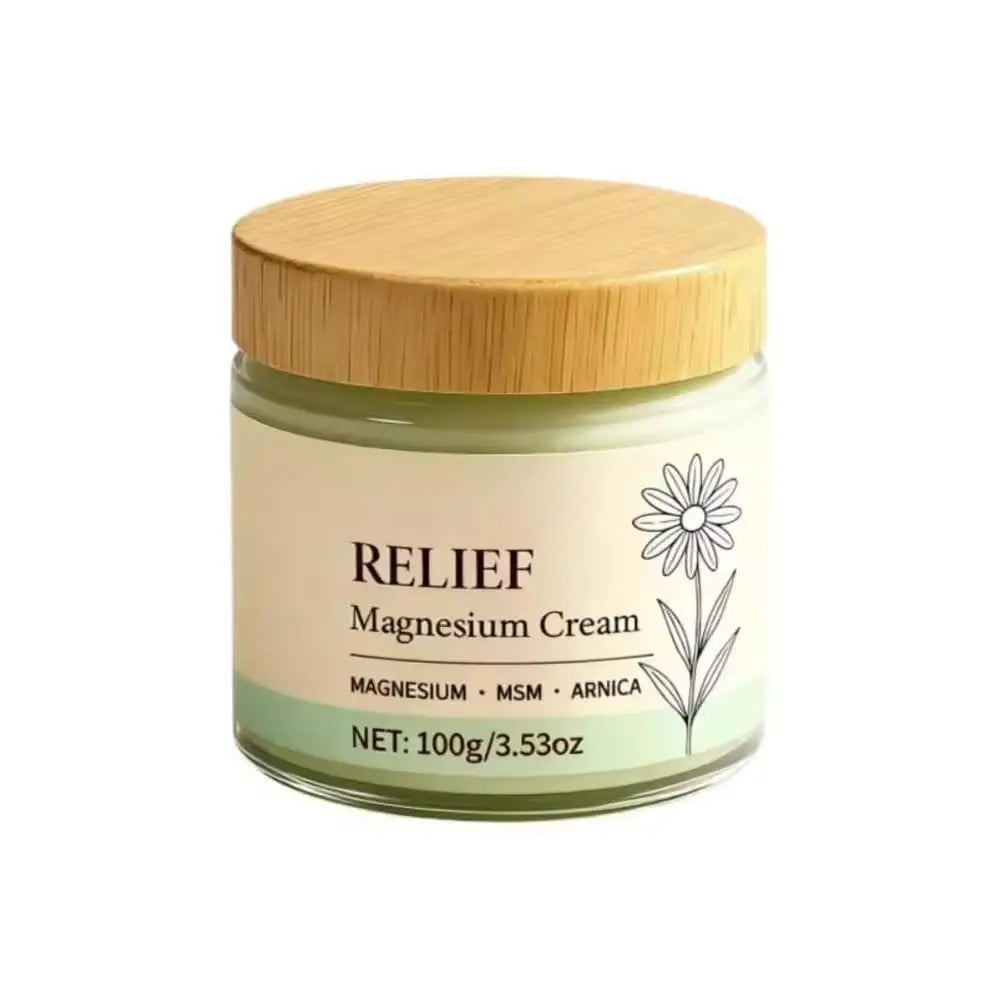 Natural Magnesium Soothing Cream - Muscle Comfort, Tension Relief & Daily Relaxation Care