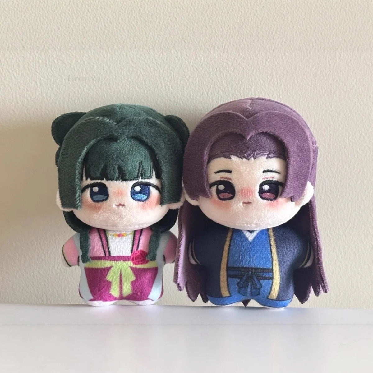 The Apothecary Diaries Plush Pendant - Maomao & Jinshi Anime Stuffed Toy Keychain Gift