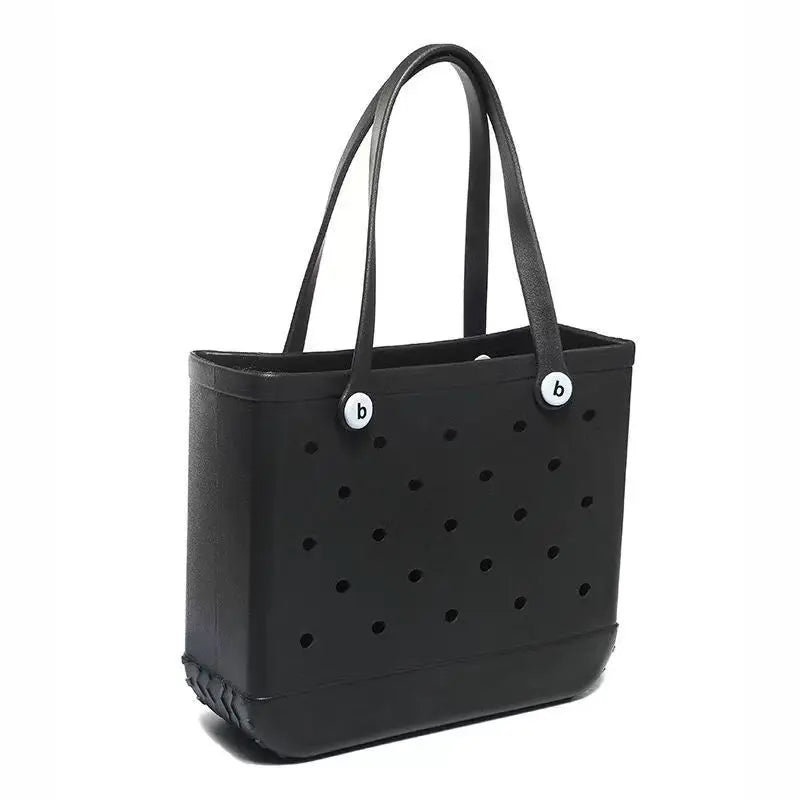 New EVA Beach Bag – Large Injection Molded Storage Handbag, Cross-Border European & American Style, Durable Storage Bag