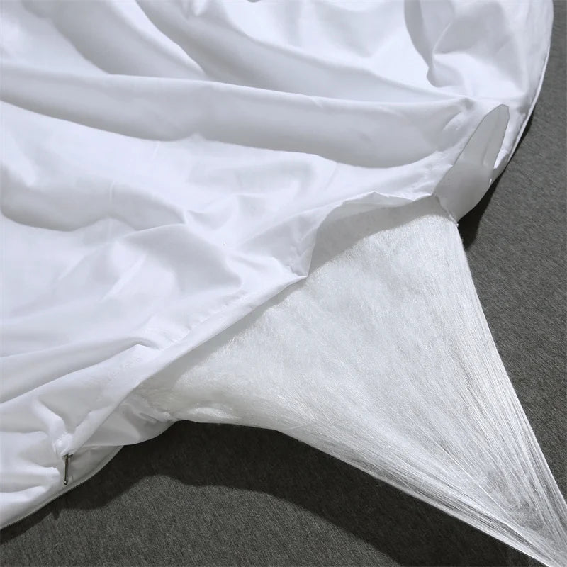 Natural Mulberry Silk Duvet – Luxury Queen & King Size Comforter, All-Season Bedding for Summer & Winter
