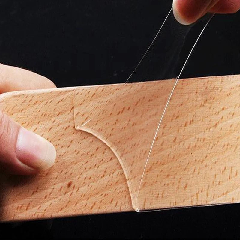 Transparent Acrylic Double-Sided Tape — Strong, Waterproof, Heat-Resistant, No-Trace Adhesive Patch