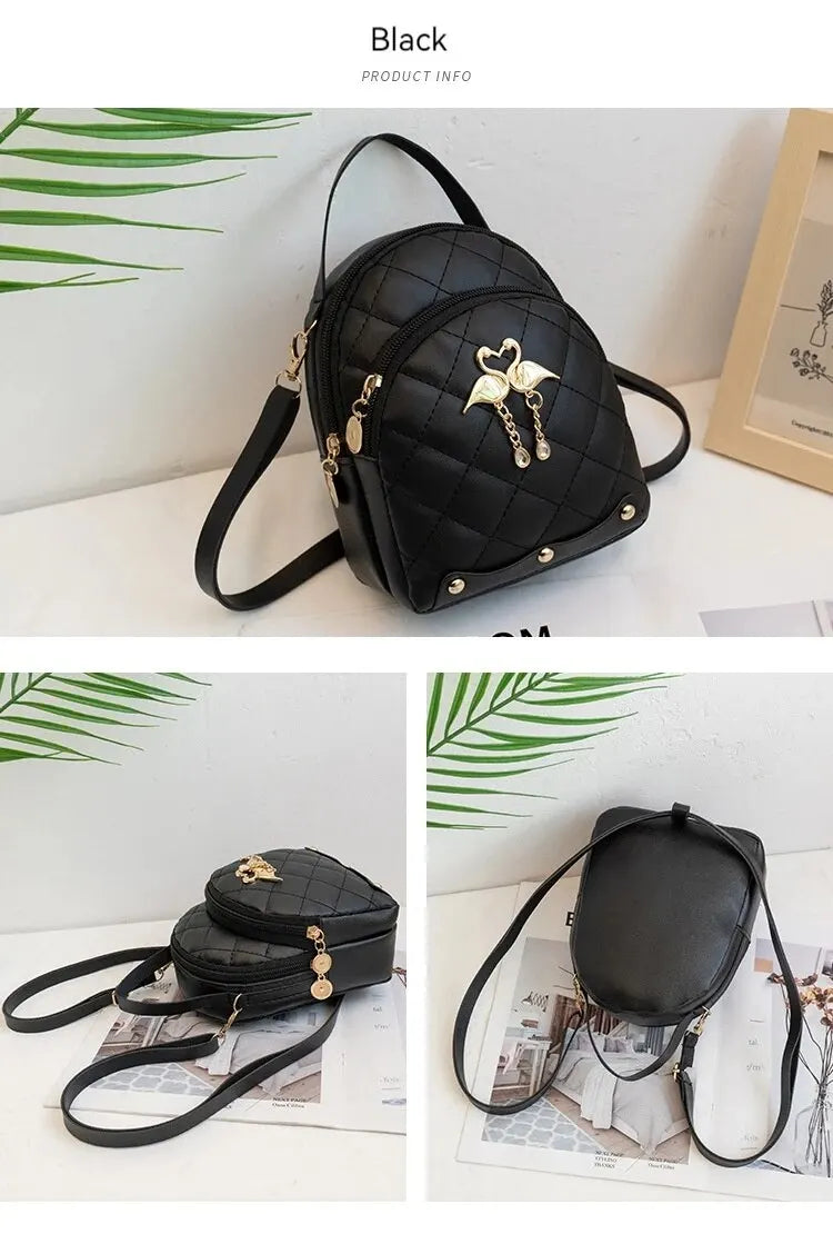 Rilibegan Women's Fashion Mini Backpack – Stylish Casual Handbag, Trendy Phone Pack for Women