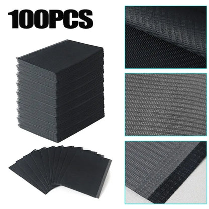 25/50/100PCS Disposable Tattoo Clean Pads - Waterproof Paper Tablecloths & Double Layer Sheets for Tattoo Accessories