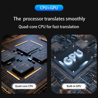 S85 Portable Language Translator Device — 138 Languages, Offline Translation, Voice & Video Recording Support
