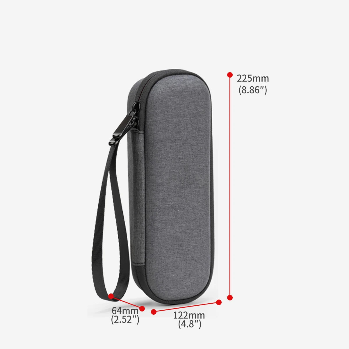 DJI Osmo Pocket 3 Protective Case - Portable Durable Storage Box with Wrist Strap for Camera & Accessories