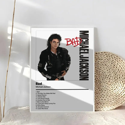 Michael Jackson Aesthetic Wall Art Poster - Modern Music Legend Print for Bedroom, Living Room & Office Decor