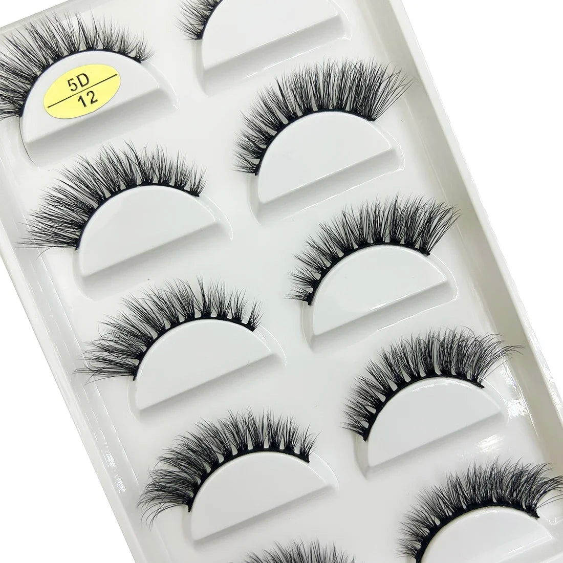 38 Styles 5 Pairs 3D Mink False Eyelashes – Natural Fake Lashes Makeup Beauty Tools