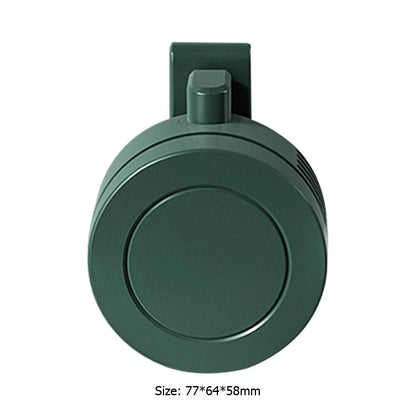 Portable Rechargeable Waist Fan – Wearable Mini Clip Belt Fan with 3 Speeds for Outdoor Work, Travel, Farming & Fishing