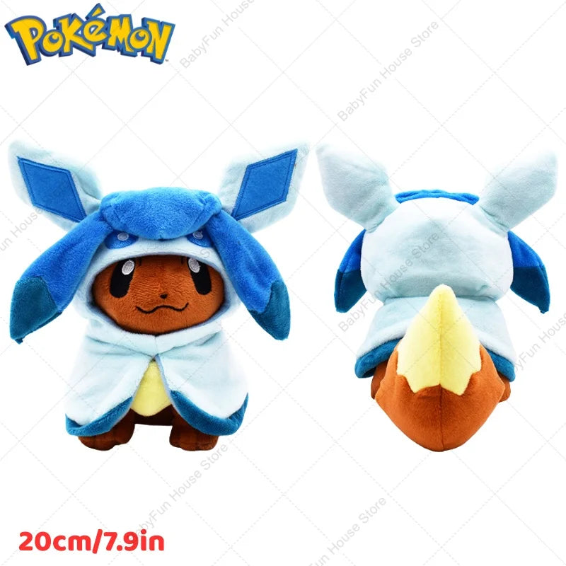 Pokemon Eevee Evolution Plush Toys - Kawaii Sylveon, Espeon, Umbreon & More Cute Character Dolls