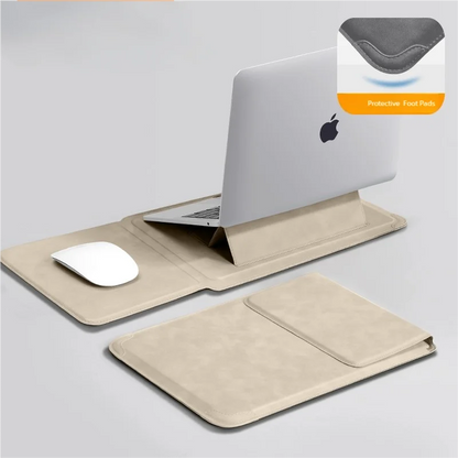 Laptop Sleeve Case 13–16 Inch – Notebook Bag with Stand for MacBook, Huawei, HP, Dell, Air & Pro, Unisex
