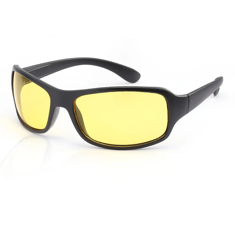 Night Vision Driving Glasses for Men & Women - Anti-Highlights, Anti-Wind Sand Riding Sports Sunglasses