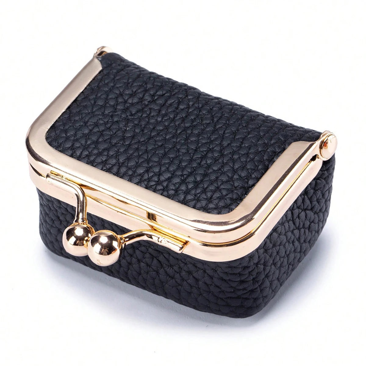 Mini Women’s Jewelry Box - Portable PU Leather Ring, Necklace & Earring Organizer