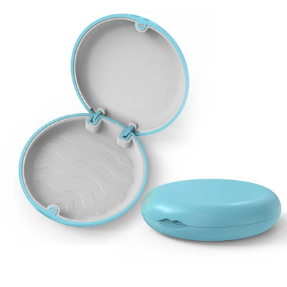 Orthodontic Retainer Case – Invisible Braces Aligner Storage Box for Dental Mouth Guard & Oral Hygiene