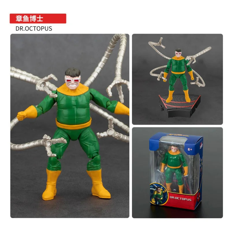 ZD Toys Avengers Legends Action Figures – Iron Man, Spider-Man, Thor, Captain America, Thanos, Hulk, War Machine Gift Set