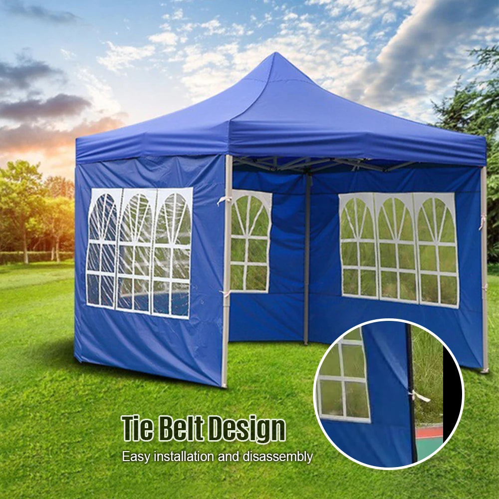 Outdoor Tent Sidewall with Window – Waterproof, Wear-Resistant, UV-Resistant Curtain for Camping Tents