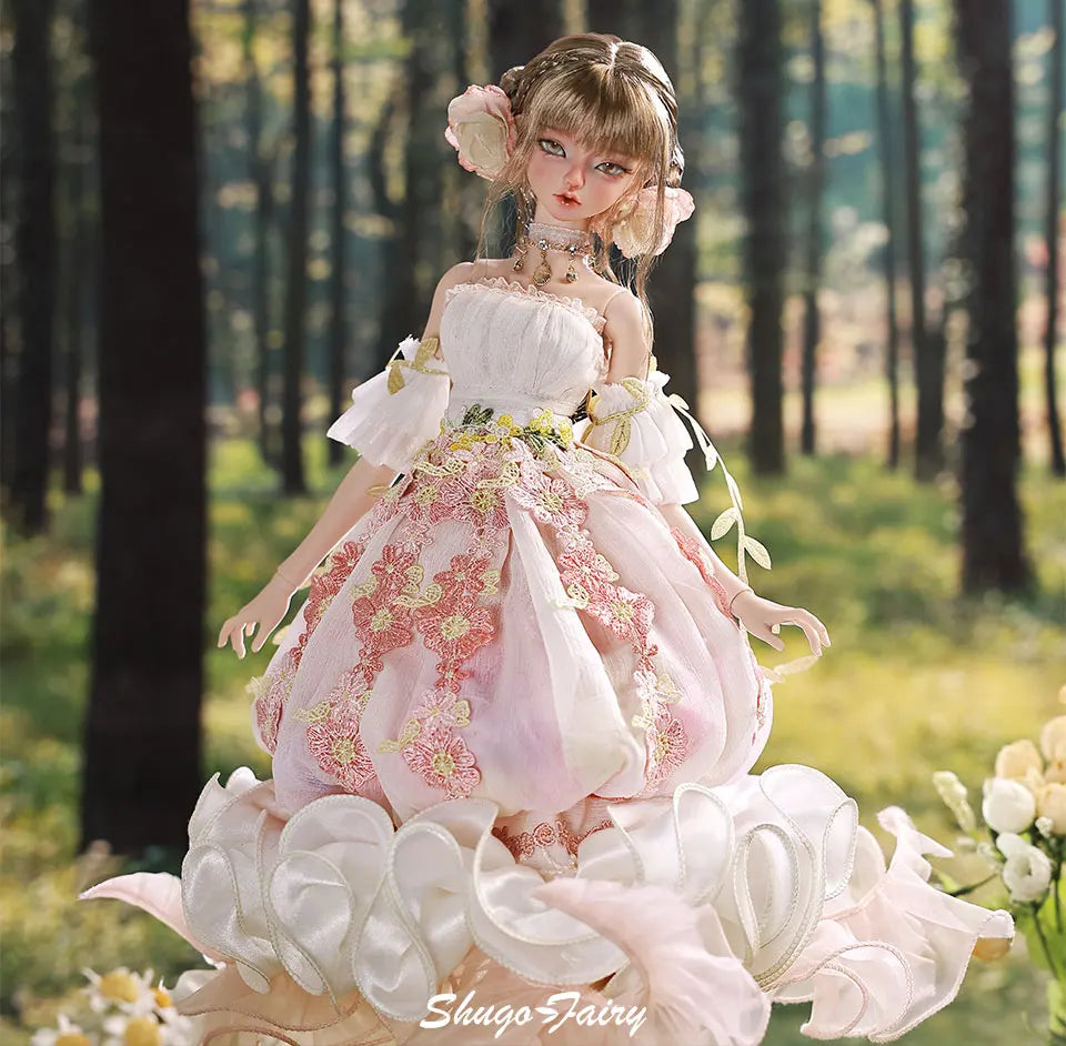 Sakina 1/4 Bariy Flower Jellyfish Resin Ball-Jointed Doll – Fullset Fantasy Art Toy Gift for Girls