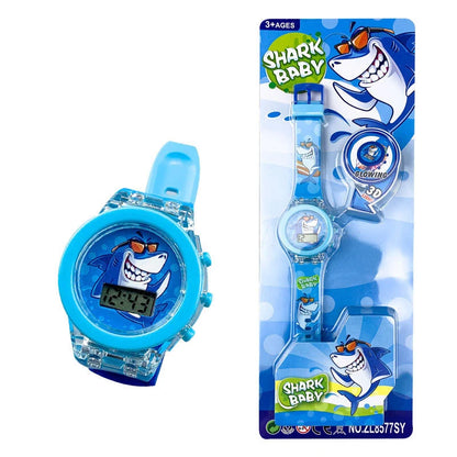 Flash Light Spiderman Kids Watch – Cartoon Hello Kitty & Mickey Design for Boys & Girls, Student Gift with Free Shipping