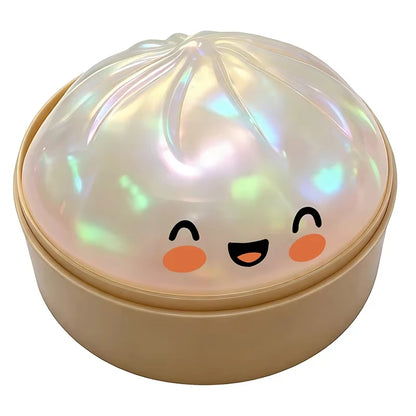 Simulation Dumpling Slow Rebound Stress Ball – Soft Squeeze Decompression Toy for Home, Office Decor & Birthday Gift for Kids & Adults