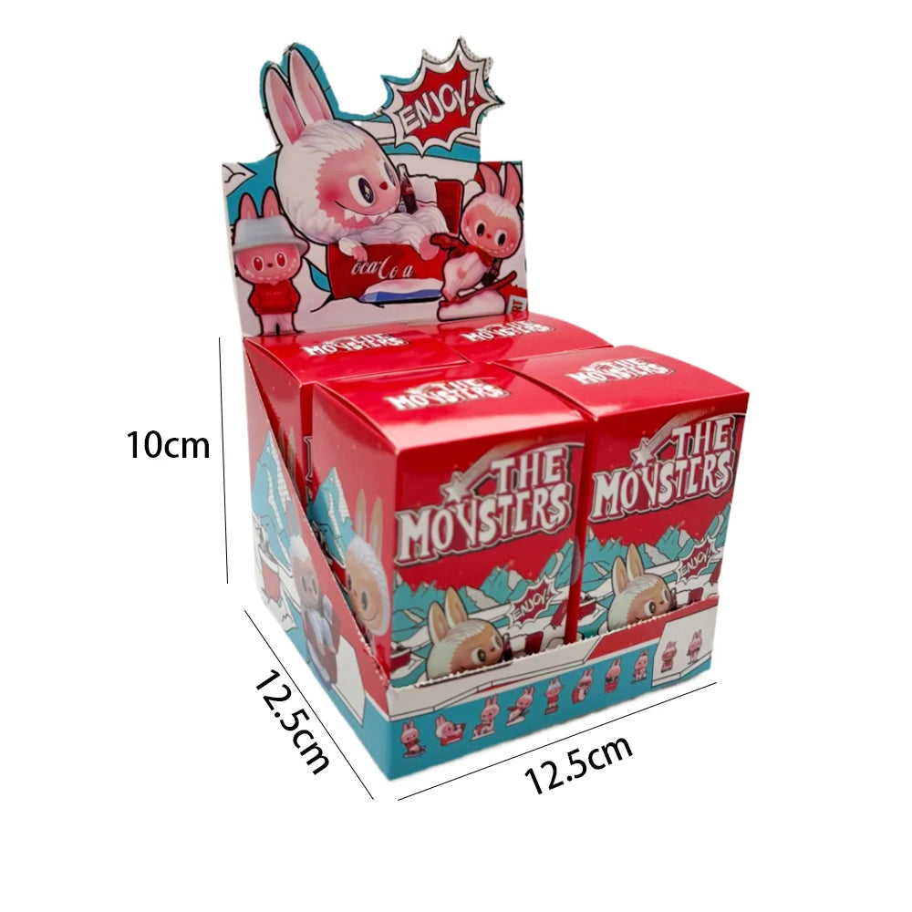 Labubu Original THE MONSTERS Doll – Cola Series Action Figure Mystery Box, Blind Box Collectible, Christmas Gift for Kids