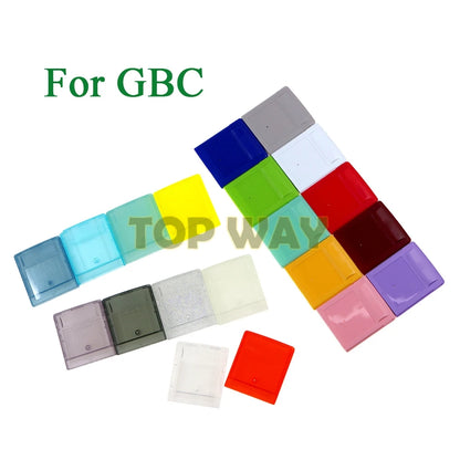 50PCS GBC Game Cartridge Shell Set - Replacement Housing Covers for GB GBP GBA SP Game Cards