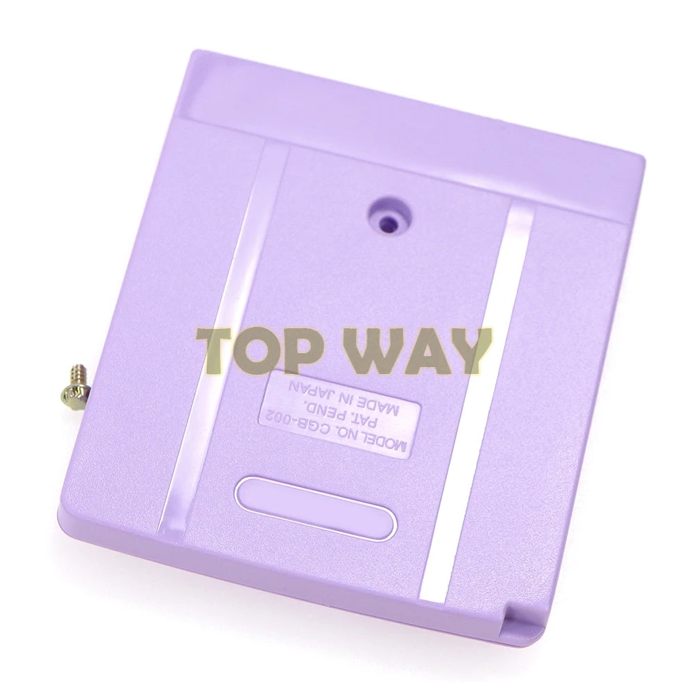 50PCS GBC Game Cartridge Shell Set - Replacement Housing Covers for GB GBP GBA SP Game Cards