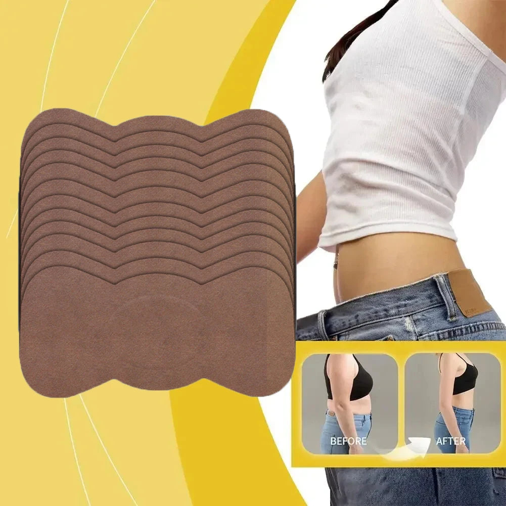 Body Shaping Fat Burning Patches — Lymphatic Slimming Stickers for Stomach & Belly, Female & Male
