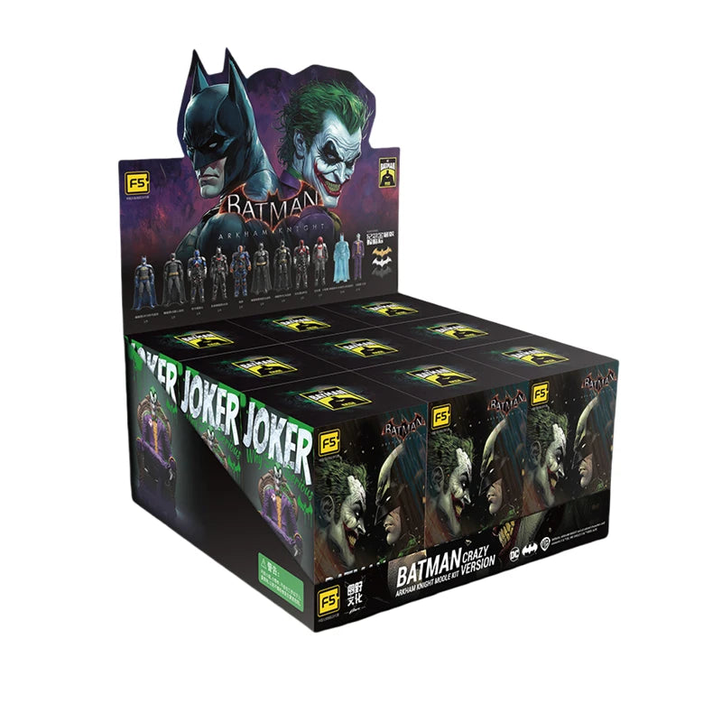 Batman Arkham Knight Joker V8.04 Building Blocks - Dark Knight Deathstroke Red Hood Action Figure Model Toy Set
