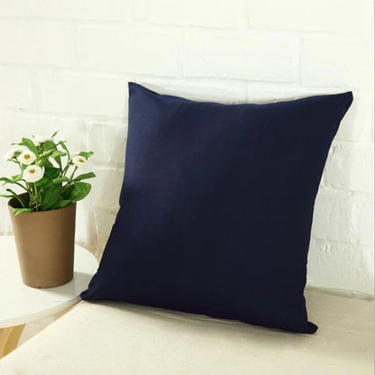 40x40cm Solid Color Cushion Cover - Sofa Backrest Pillowcase for Living Room, Home Decor & Household Comfort