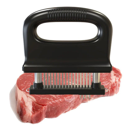 48-Blade Stainless Steel Meat Tenderizer Tool – Beef Steak Hammer & Kitchen Pounder Tool