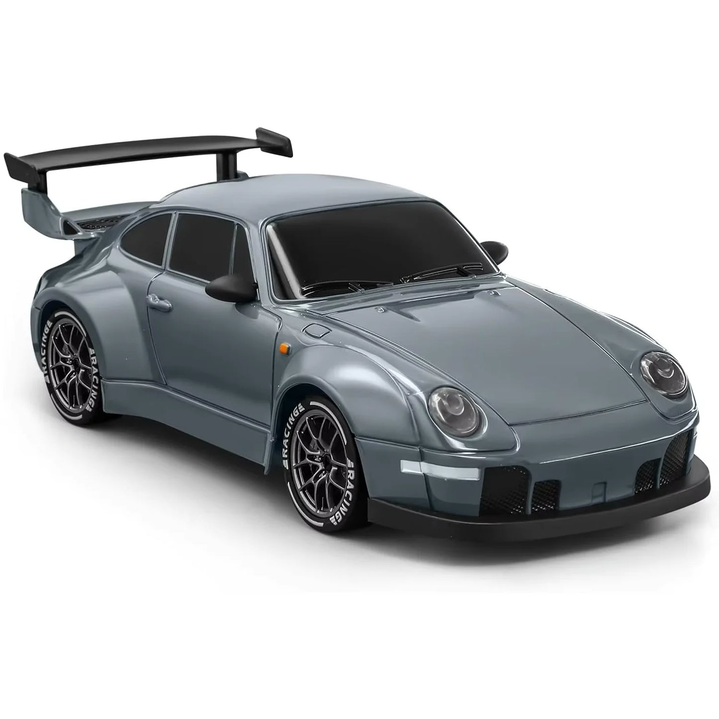 1:24 RC Drift Car — 4WD High-Speed Remote Control Sport Car with LED Lights & Extra Drifting Tire, Kids & Adult Gift