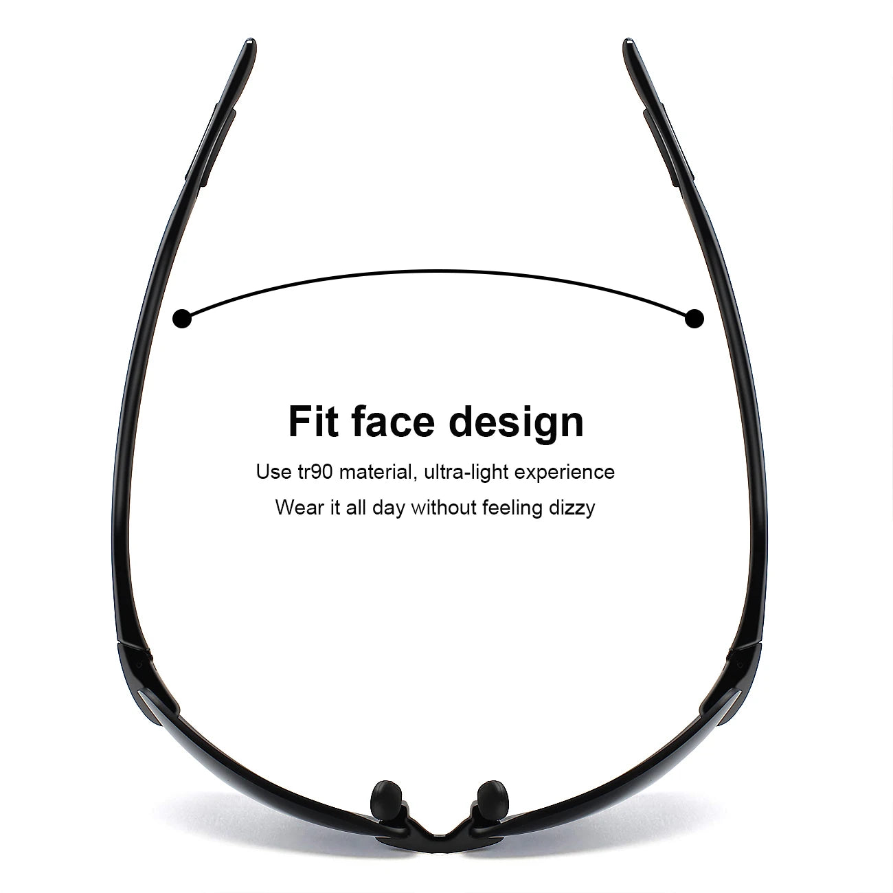 JULI Sports Sunglasses – TR90 Rimless Frame for Men & Women, Ideal for Running, Fishing, Golf, Surfing, and Driving, Model MJ8008