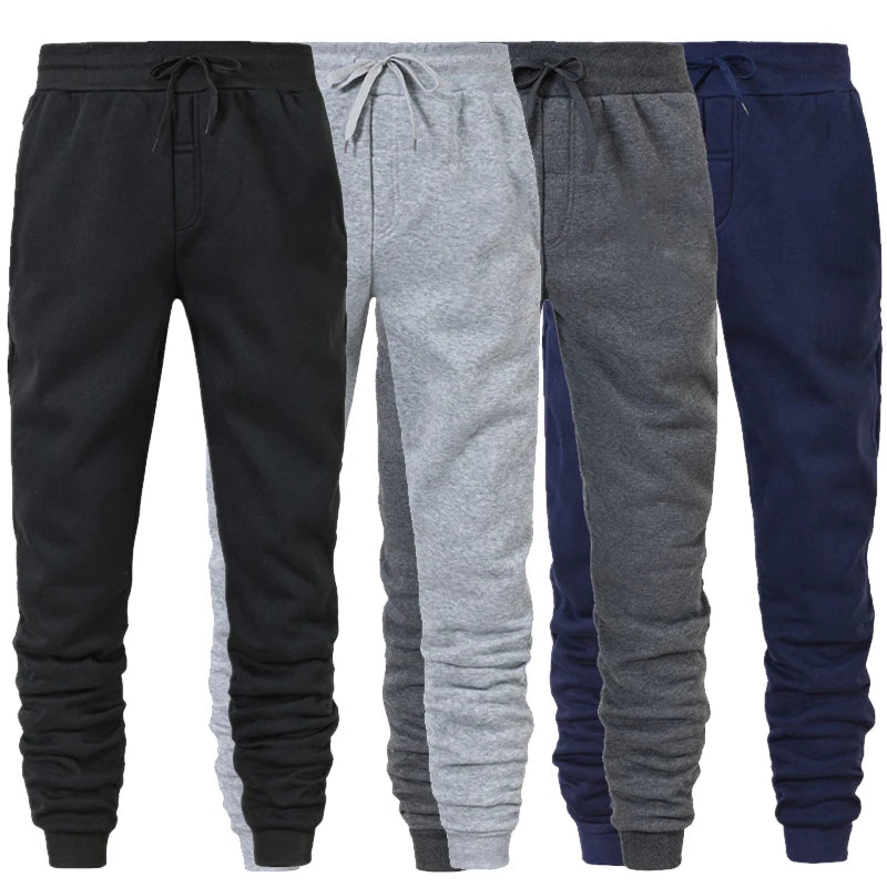 Men's Casual Jogger Pants - Lightweight Sports Sweatpants for Gym, Running & Workouts